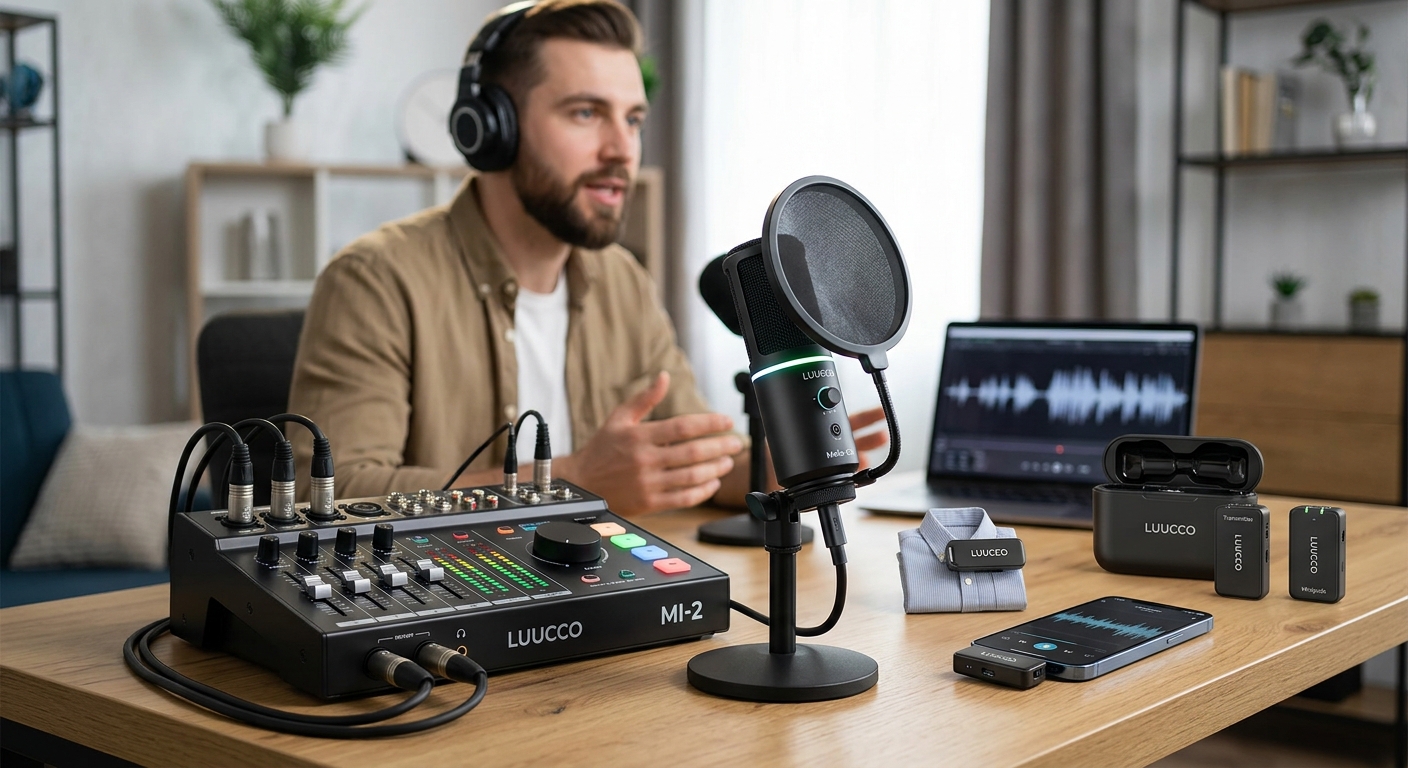 Luucco Microphones & Audio Interfaces Guide in Bangladesh | Keyan.com.bd