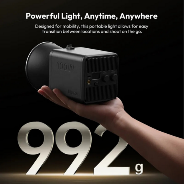 Ulanzi ML100RGB 100W COB Video Light with Built-In Battery RGB