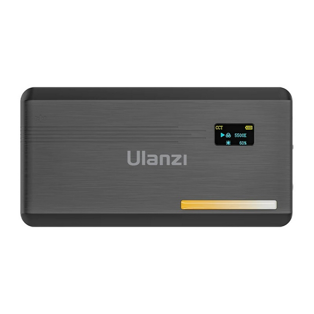 ULANZI VL200 Bi-Color LED Video Light, On-Camera Video Light, Type-C Rechargeable 5000mAh Mini Camera Light