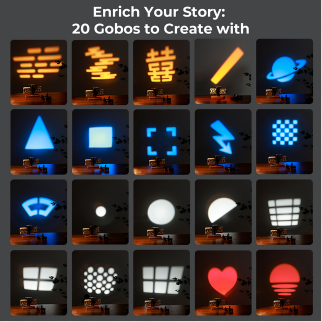 Smallrig RF 10C Portable Zoom LED Video Light