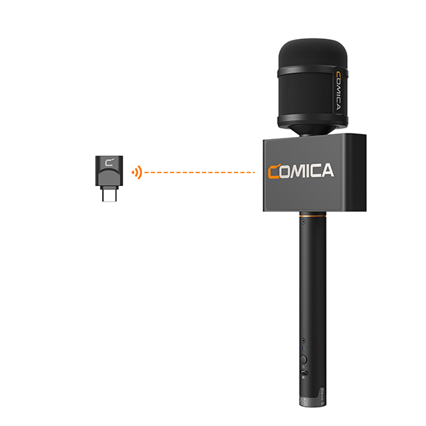 Comica Revo S Wireless Reporter Microphone for Smartphone