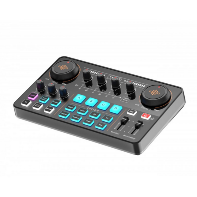 Luucco MI-2 Audio Interface with Mixer and Sound Card