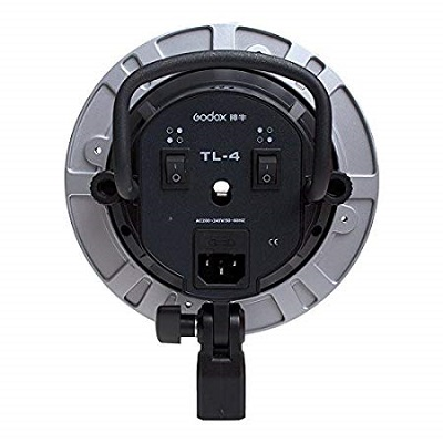 Godox TL-4 4in1 bulb head multi-holder tricolor+light stand+softbox 60*60cm 2pcs set