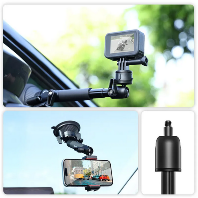 Ulanzi ZJ01 Magnetic Suction Cup Mount For Action Camera Smartphone T086