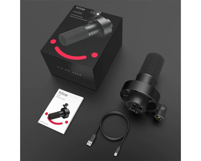 FIFINE K688 USB/XLR Dynamic Microphone