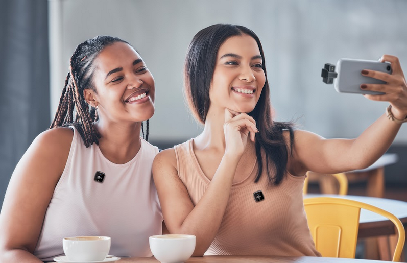 Luucco Airmic Wireless Lavalier Microphone – Clear Audio for Video & Streaming