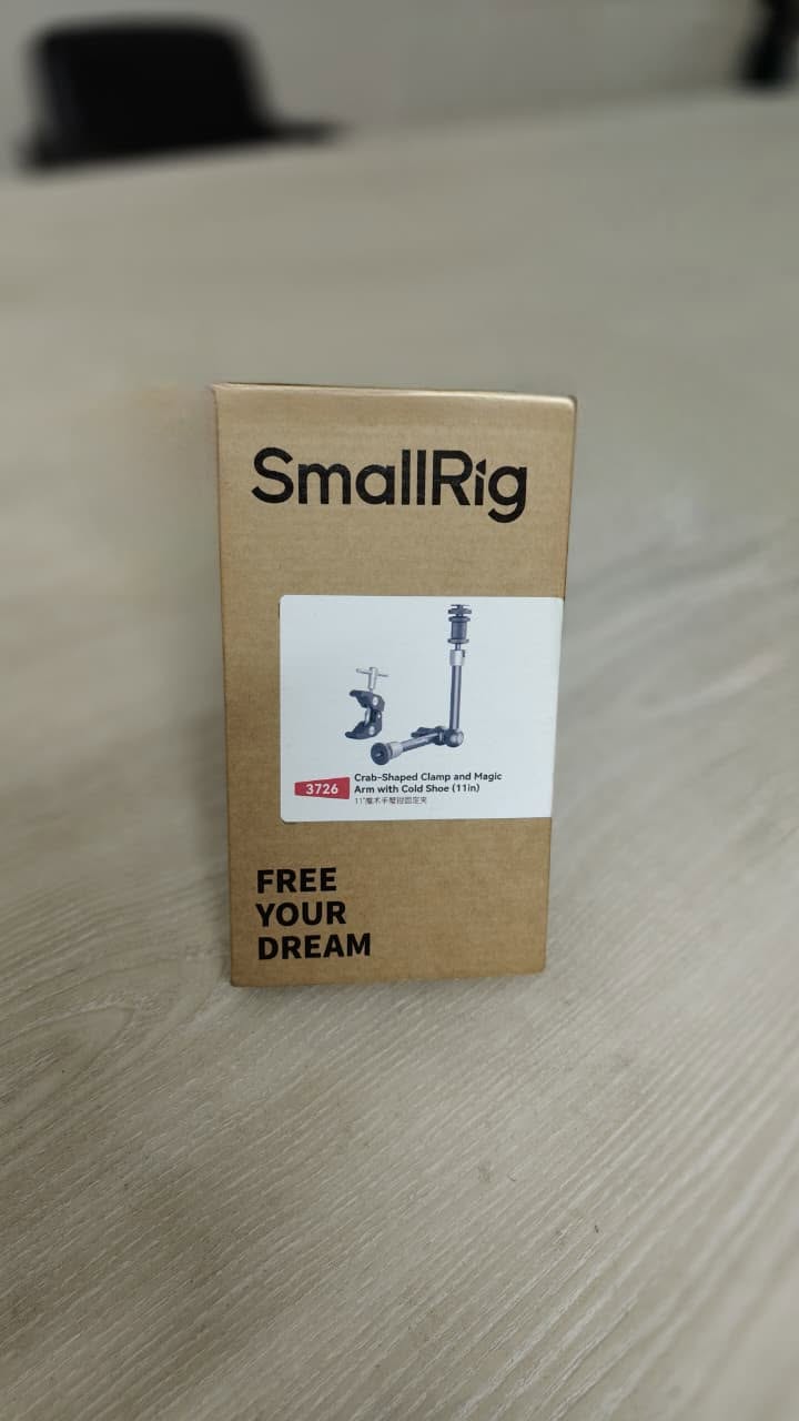 SmallRig 3726 Magic Arm Clamp 9.8” | Strong Super Clamp Mount
