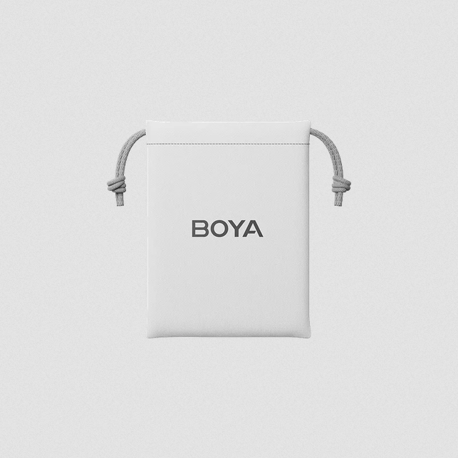 BOYA mini-2-06-Upgraded Super Mini Wireless Microphone with AI Noise Cancellation (single)