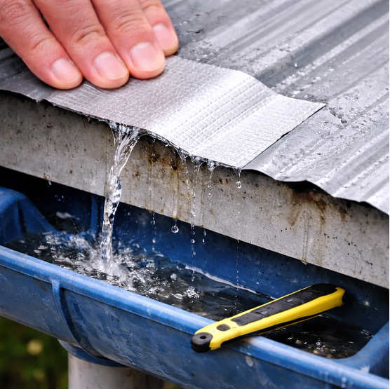 Heavy-Duty Waterproof Butyl Rubber Tape (5cm x 5m) | Aluminum Foil Leak Repair Tape