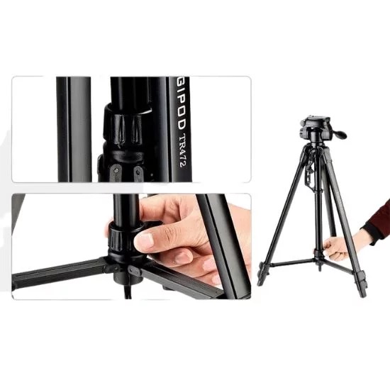 DIGIPOD TR472 Compact Lightweight Camera Tripod