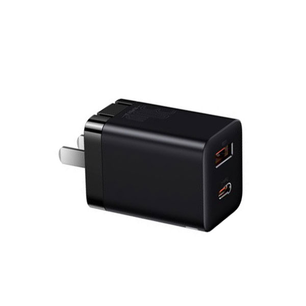 Baseus Super Si Pro Quick Charger Type C+USB 30W CN Adapter