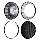 godox tl-5 5in1 bulb head multi-holder tricolor+light stand+softbox 60*60cm camera photography lighting 2pcs set