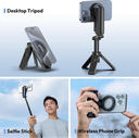 Ulanzi MA09 Bluetooth Remote Control Selfie Stick For GoPro Or Smartphone M013GBB1