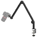 VIJIM LS25 Camera Desk Mount, Flexible Overhead Webcam Stand with Boom Arm, Table C-Clamp Suitable for Photography Videography Live Stream