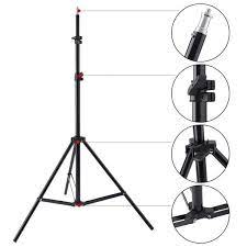 Qihe QH-J190 Light Stand/Tripod Stand,Max Height 190CM