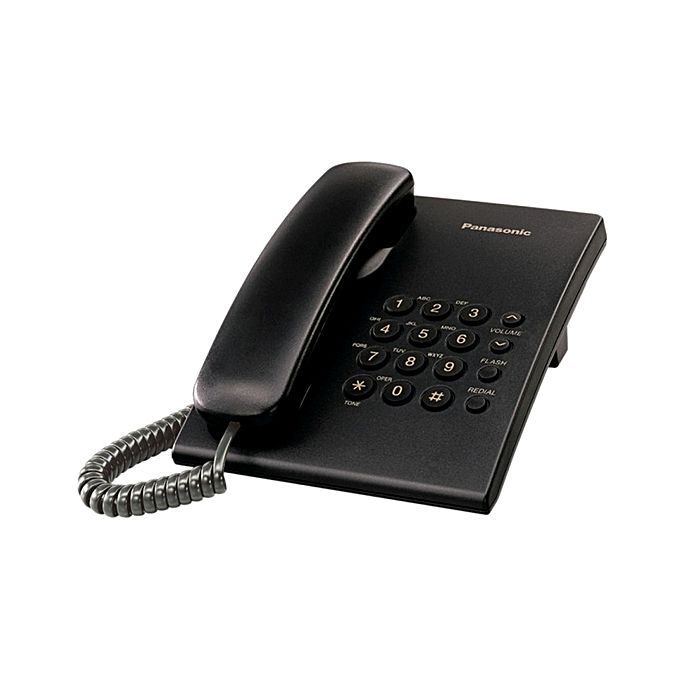 Panasonic KX-TS500MX Telephone Set Without Display (Black)