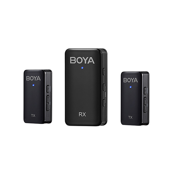 Boya BY-WMic5-M2 Ultracompact 2.4GHz Dual-Channel Wireless Microphone System