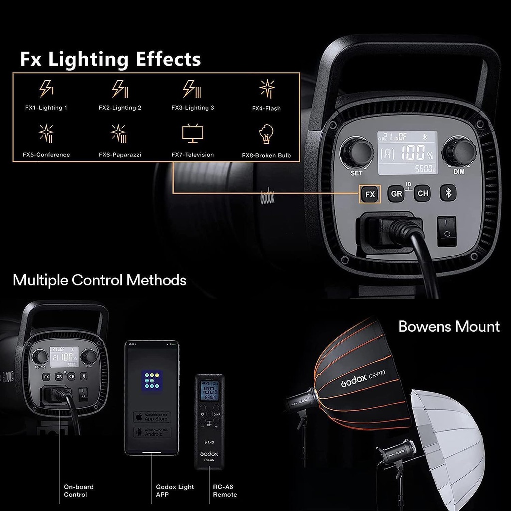 Godox SL60 IID 70W LED Video Light