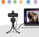 Fifine K420 Webcam 1440P, 2K Web Camera With Privacy Cover &amp; Tripod For Laptop Desktop, Plug &amp; Play