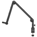 VIJIM LS25 Camera Desk Mount, Flexible Overhead Webcam Stand with Boom Arm, Table C-Clamp Suitable for Photography Videography Live Stream