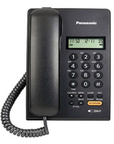 Panasonic KX-T7705SX Analog Corded Telephone Set (Black)