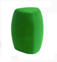 Dynamic Mic Foam Filter Triangle Shape Green