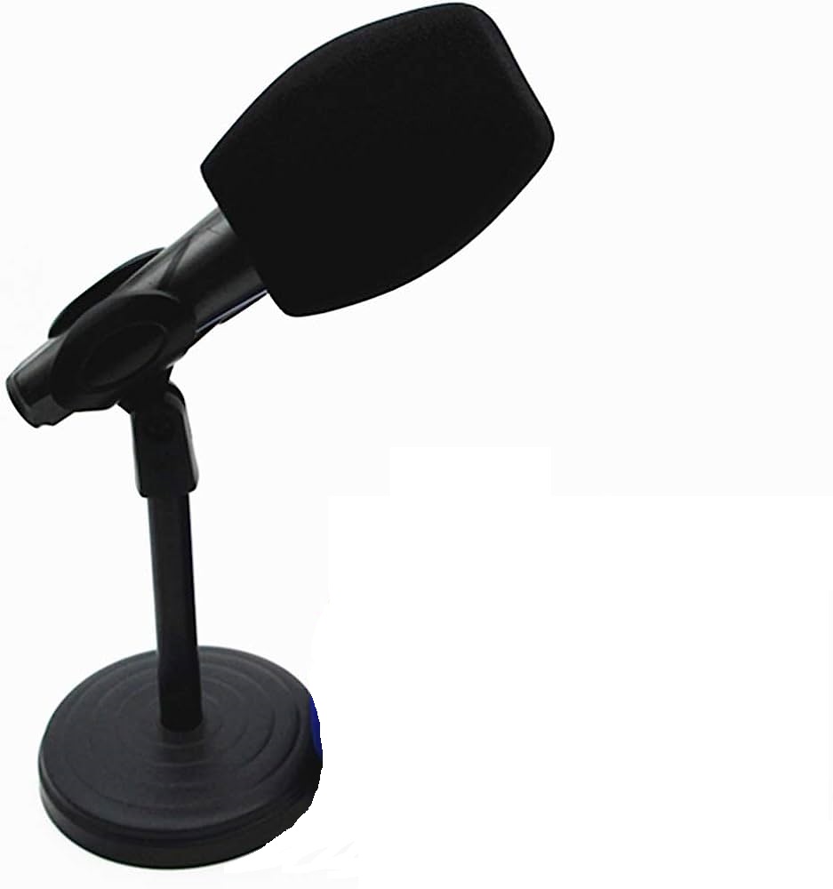 Dynamic Mic Foam Filter Square Shape Black