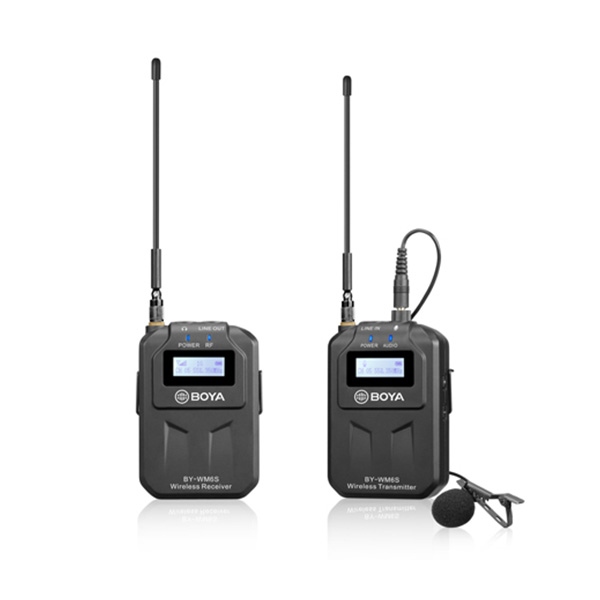 Boya BY-WM6S UHF Wireless Microphone System