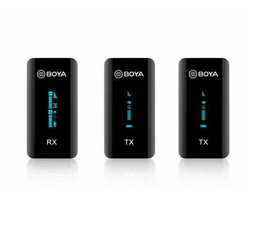 Boya BY-XM6-S2 2.4GHz Ultra-compact Wireless Microphone