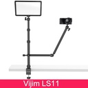 VIJIM LS11 Camera Mount Desk Stand with Auxiliary Holding Arm