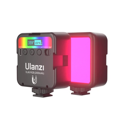 [VL49RGB] Ulanzi VL49RGB Rechargeable Mini Light