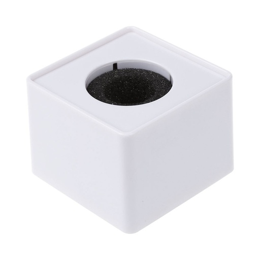 [logosqw] Microphone Logo Flag Box Square Shape-White