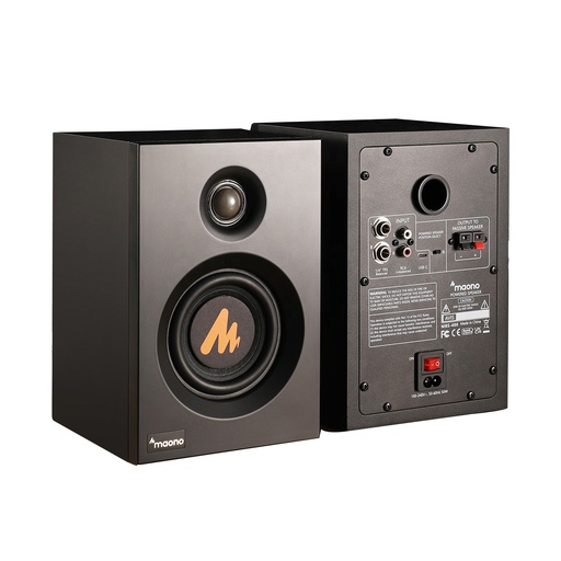 [MBS400] MAONO MBS400 Professional Recording Music Active Studio Monitor Speakers Complete Audio Studio Set Monitor Speakers