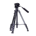 YUNTENG VCT-691 Professional Portable Aluminum Video Tripod 4-Section Camera Tripod