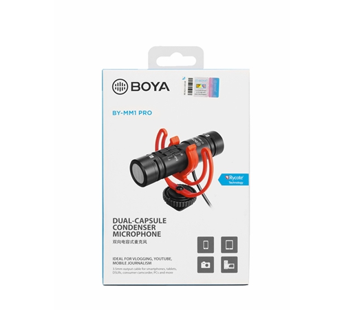 [MM1Pro] Boya BY-MM1 Pro Dual-Capsule Condenser Microphone