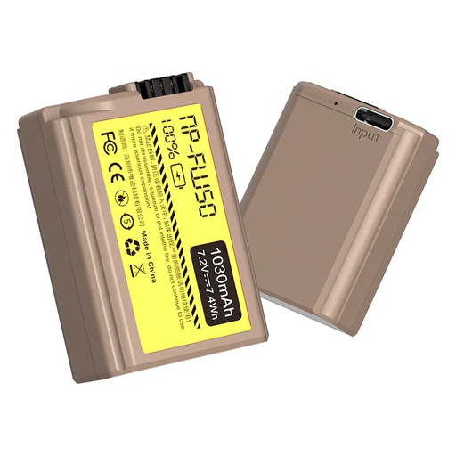 [NP-FW50] Ulanzi Sony NP-FW50 Type Lithium-Ion Battery With USB-C Charging Port