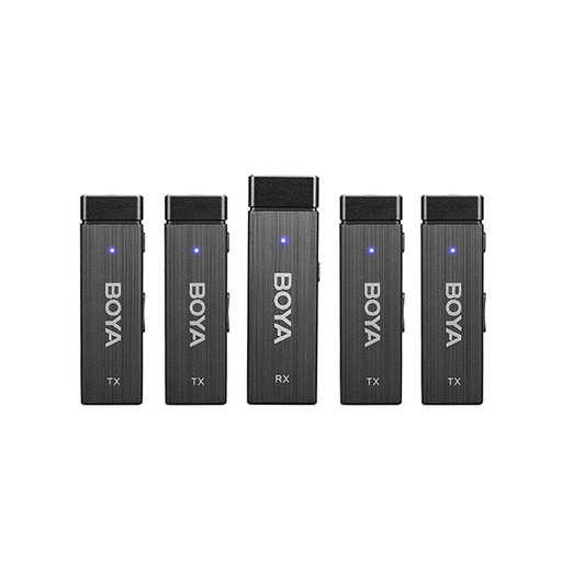 [BY-W4] Boya BY-W4 Ultra-Compact Four-Channel 2.4GHz Wireless Microphone System