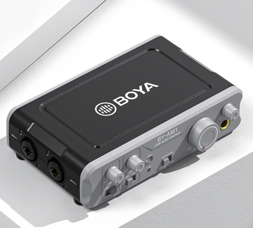 [BY-AM1] Boya BY-AM1 Dual-Channel Audio Mixer