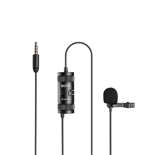 [M1Pro Ⅱ] BOYA BY-M1 Pro Ⅱ  Universal Lavalier Microphone
